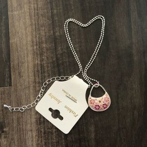 Pink Purse Necklace
